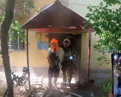 Пять человек спасли при пожаре в Алматы