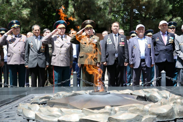 Газоснабжение Вечного огня в Алматы стало от природного газа