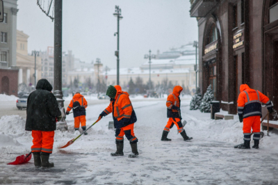 Собянин заявил об усиленной работе коммунальщиков в условиях снегопада