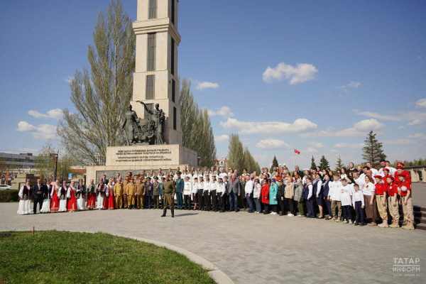 В Казани проходят съемки клипа в рамках всероссийской акции &laquo;Песни наших отцов&raquo;