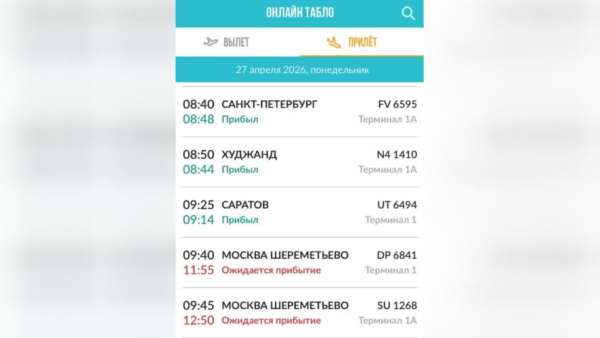 Оранжевый уровень опасности: из-за метели в Казани задерживаются рейсы из Москвы 27/04/2026 &ndash; Новости