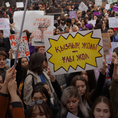 Зачем Казахстану нужны марш и митинг на 8 Марта
