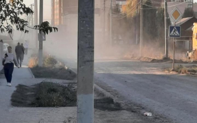 Народный репортер. Дышим пылью от дороги