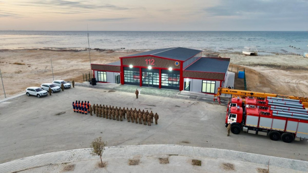 Новое депо МЧС введено в эксплуатацию в Актау
