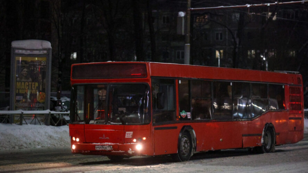 Два пассажира выпали из казанского автобуса на ходу - видео 29/01/2026 &ndash; Новости