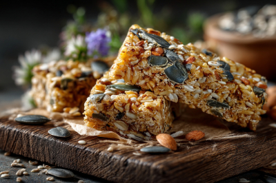 Вместо магазинных батончиков с кучей сахара готовлю свои &mdash; из семечек, льна и кунжута. Хрустят, насыщают и никакой химии