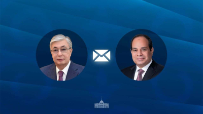 Токаев поздравил Президента Египта с Днем революции