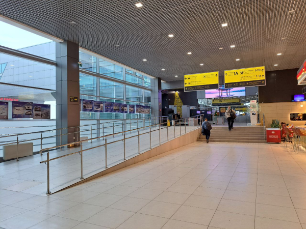 Аэропорт Казани работает в штатном режиме