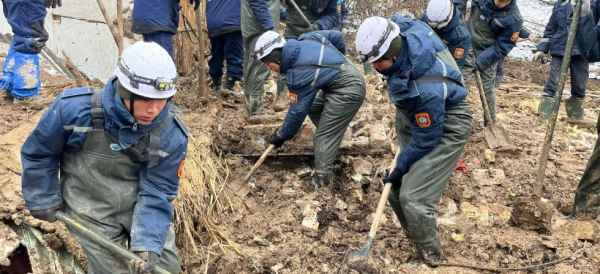 Поисково-спасательные работы после схода оползня в Алматы: найдены тела еще трех погибших