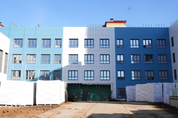 Новую школу в люберецком микрорайоне сдадут в 2026 году