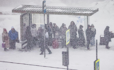 Отмены рейсов, пробки, сугробы: последствия снегопада в Москве