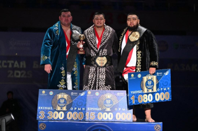 Армейский балуан Марат Байкамуров стал чемпионом «Қазақстан Барысы – 2025»