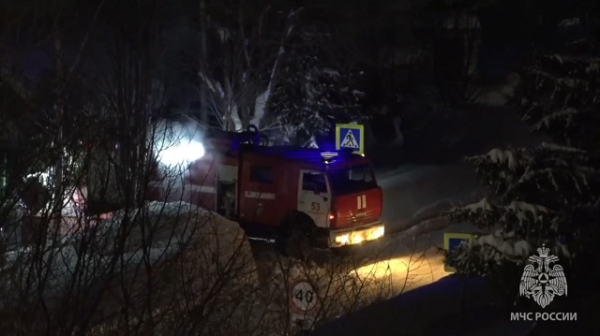 Три человека погибли на пожаре в Зеленодольске, еще девятерых спасли