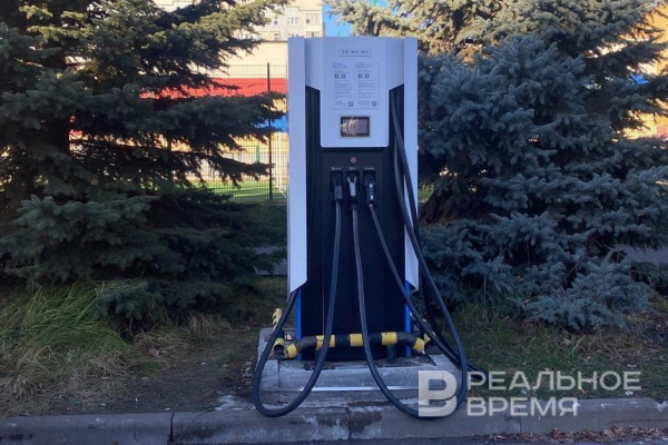 Названо количество зарядных станций для электрокаров в Казани