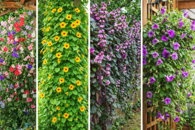 Эти 4 вьющихся многолетника просто трудяги: беседка утонет в цветах,а забор превратится в живую стену