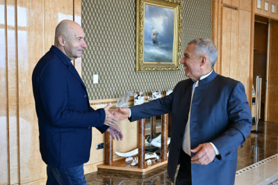 Рустам Минниханов и Игорь Крутой обсудили проведение &laquo;Новой волны&raquo; в Казани