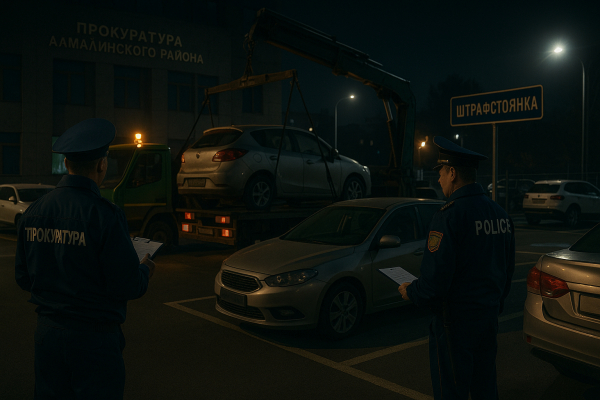 Отцы-должники под прицелом: в Алматы арестовали 22 авто за неуплату алиментов