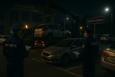 Отцы-должники под прицелом: в Алматы арестовали 22 авто за неуплату алиментов
