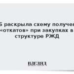 ФСБ раскрыла схему получения «откатов» при закупках в структуре РЖД