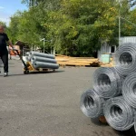Чистопольский район направил Лисичанску 600 метров сетки-рабицы