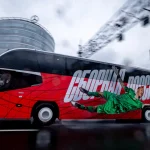 Автобус сборной России получил новую ливрею — его можно будет увидеть на улицах Казани