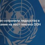 Гринспан сохранила лидерство в голосовании на пост генсека ООН