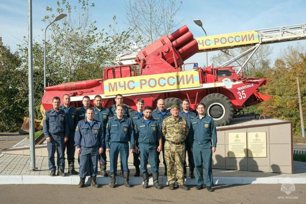 Нижнекамские сотрудники МЧС присоединились к акции «Мы вместе!»