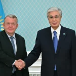 Мемлекет басшысы Данияның Сыртқы істер министрі Ларс Лёкке Расмуссенді қабылдады