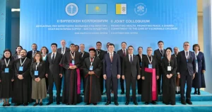 Ерлан Қарин Ватикан делегациясымен кездесіп, II бірлескен коллоквиумды ашты