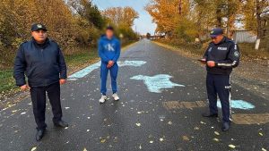ШҚО-да асфальтке жазу жазған 19 жастағы жігіт жазаланды