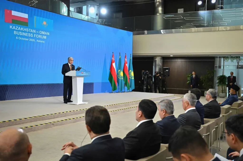 Тоқаев қазақ-оман бизнес форумында сөз сөйледі