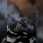 Ұлытаудағы қоқыс полигонында өрт шықты (видео)