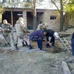 Үш метрлік шұңқырға түскен сиыр: Түркістан облысында ерекше құтқару операциясы өтті