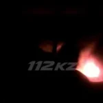 Сәтбаев қаласында асфальт зауытында өрт болды