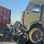 Балабақша директоры мен екі тәрбиеші қайтыс болды: СҚО-да жантүршігерлік жол апаты болды (видео)