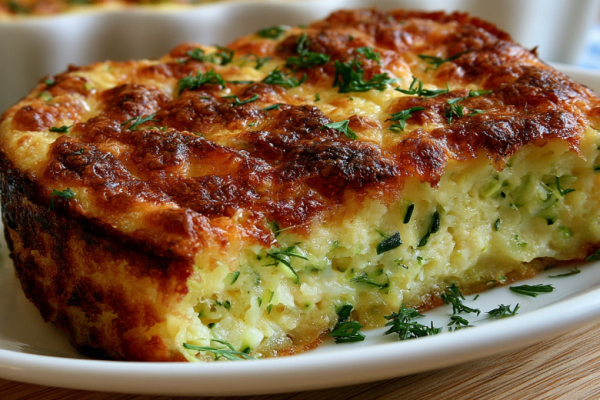 Все лето делаю кабачковую запеканку с сыром: вкусный способ съесть много кабачков — подаю со сметаной и чесноком