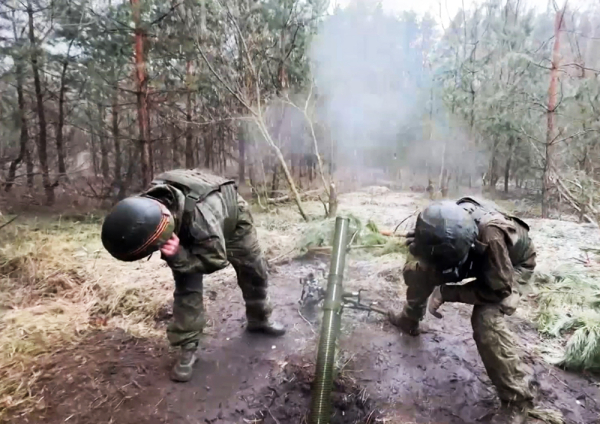 Российские военные пленили боевиков «Скалы» в Константиновке
