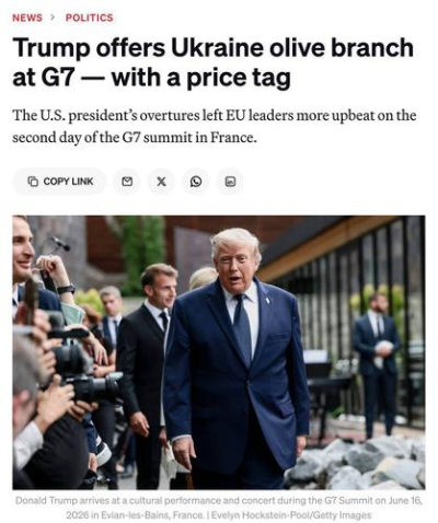 Трамп готов помочь Украине и усилить давление на Путина, но взамен хочет помощи от союзников в отношении Ирана — Politico