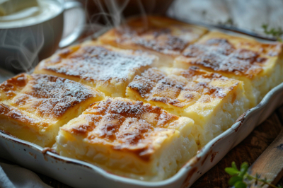 Запеканка как в садике, но вкуснее: та самая пышная штука, от которой все тают дома